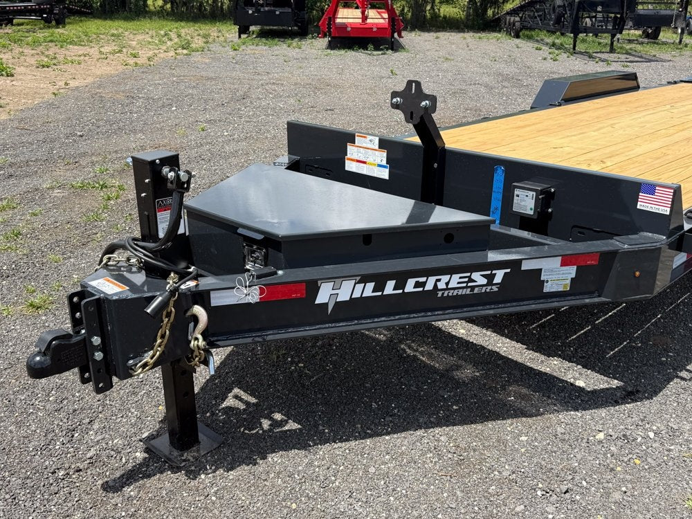 22' I-Beam Equipment Trailer Mega Ramps BP - 8k Axles - 17.6k - Equipment Trailers - Stryker Dealership Group