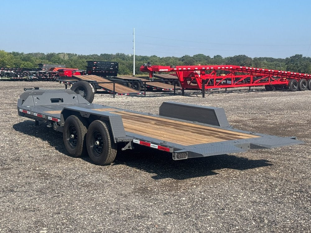 22' Tilt Equipment Trailer (2) 7K Axles 83" Wide - Equipment Tilt/Equipment Trailers - Stryker Dealership Group