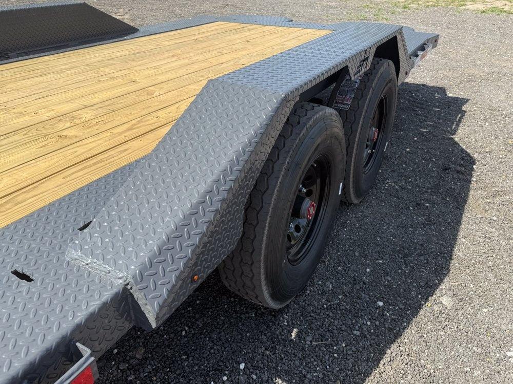 22' Tilt Equipment Trailer (2) 8K Axles 102" Wide - Equipment Tilt - Stryker Dealership Group