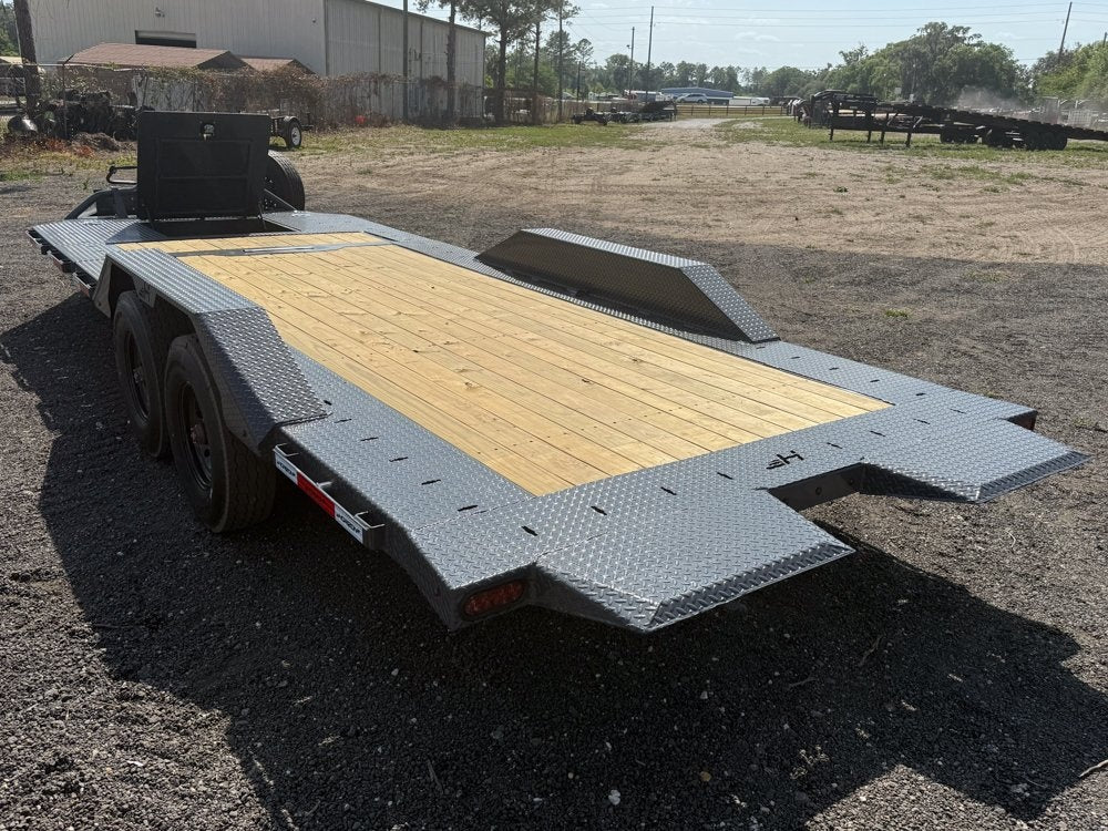 22' Tilt Equipment Trailer (2) 8K Axles 102" Wide - Equipment Tilt - Stryker Dealership Group