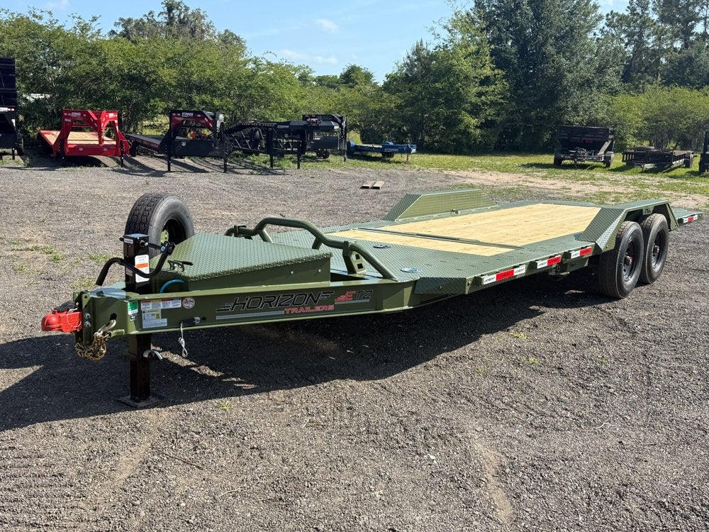 22' Tilt Equipment Trailer (2) 8K Axles 102" Wide - Equipment Tilt - Stryker Dealership Group