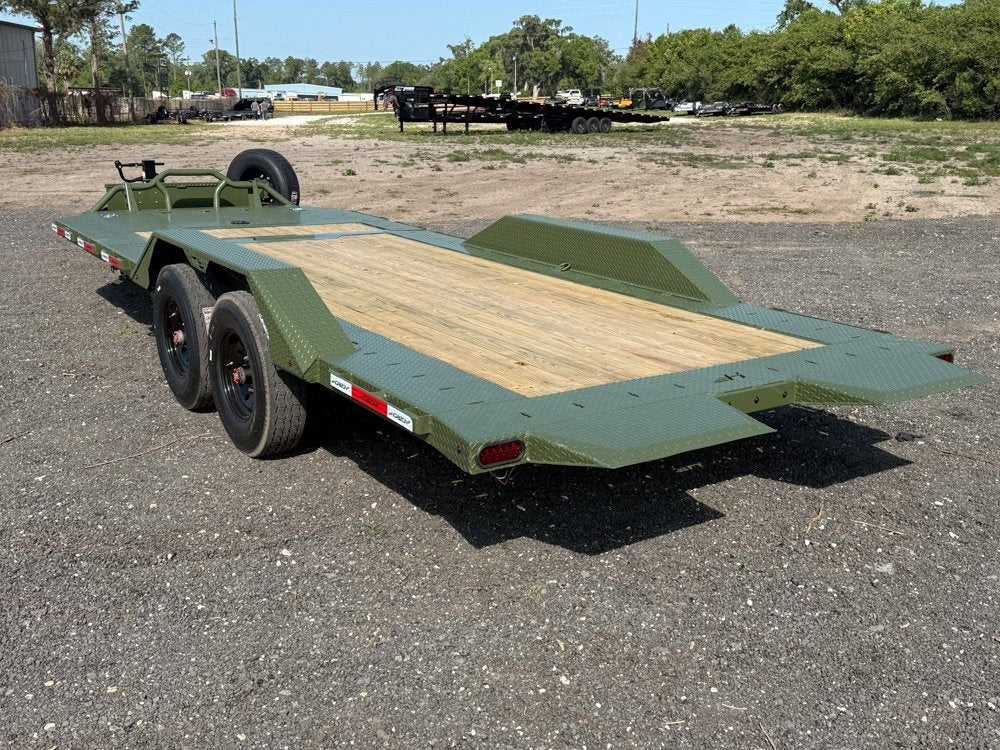 22' Tilt Equipment Trailer (2) 8K Axles 102" Wide - Equipment Tilt - Stryker Dealership Group