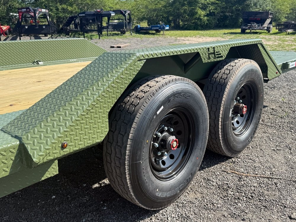 22' Tilt Equipment Trailer (2) 8K Axles 102" Wide - Equipment Tilt - Stryker Dealership Group