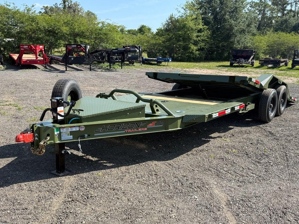 22' Tilt Equipment Trailer (2) 8K Axles 102" Wide - Equipment Tilt - Stryker Dealership Group