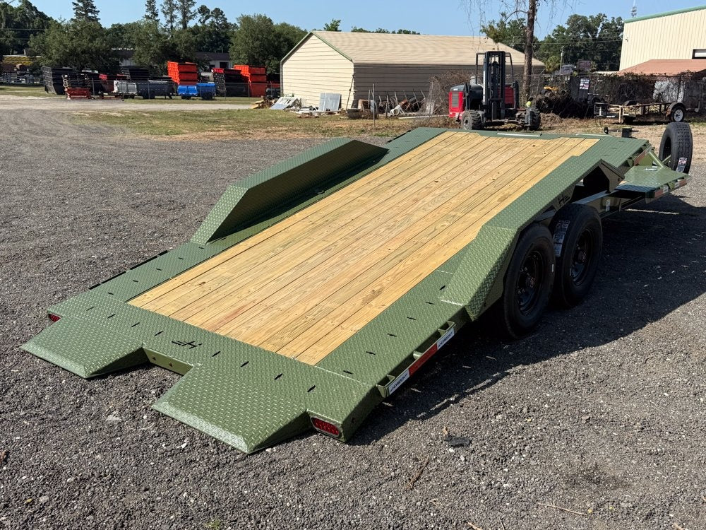 22' Tilt Equipment Trailer (2) 8K Axles 102" Wide - Equipment Tilt/Equipment Trailers - Stryker Dealership Group