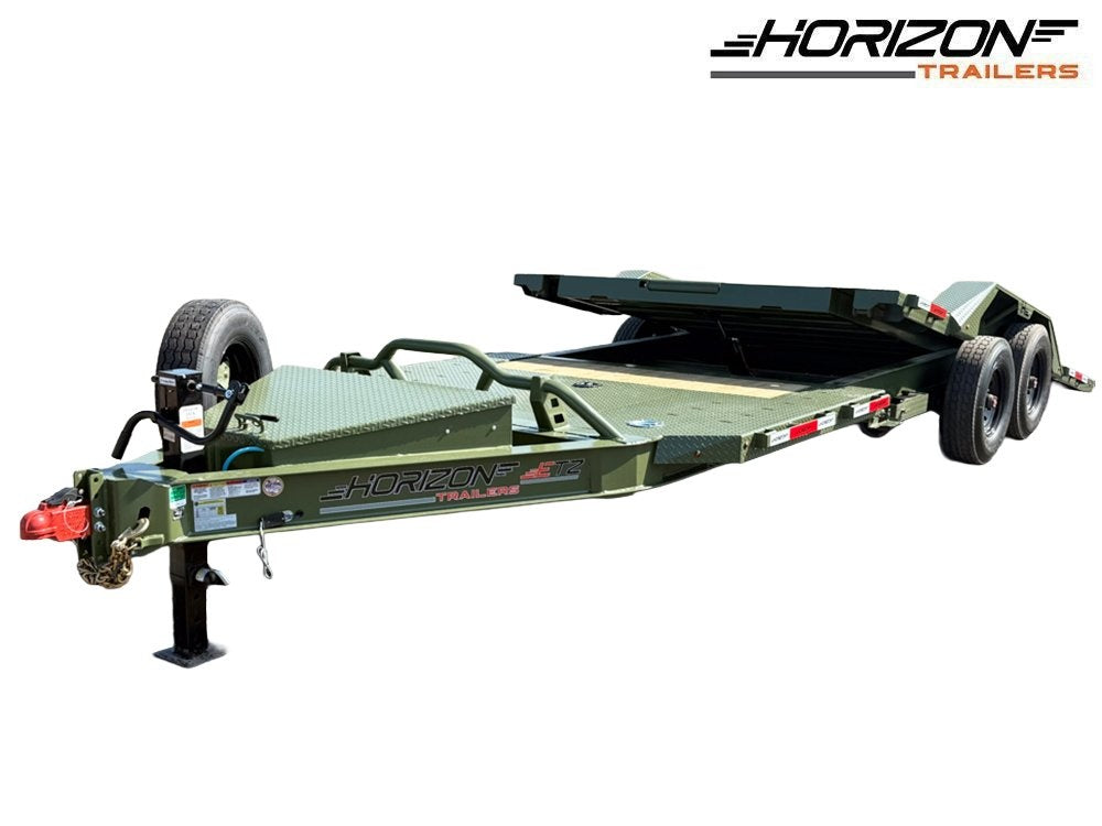 22' Tilt Equipment Trailer (2) 8K Axles 102" Wide - Equipment Tilt/Equipment Trailers - Stryker Dealership Group