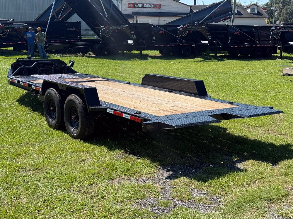 22' Tilt Equipment Trailer (2) 8K Axles 83" Wide - Equipment Tilt/Equipment Trailers - Stryker Dealership Group