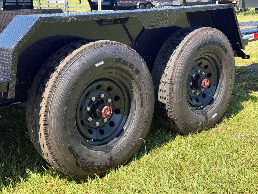 22' Tilt Equipment Trailer (2) 8K Axles 83" Wide - Equipment Tilt/Equipment Trailers - Stryker Dealership Group