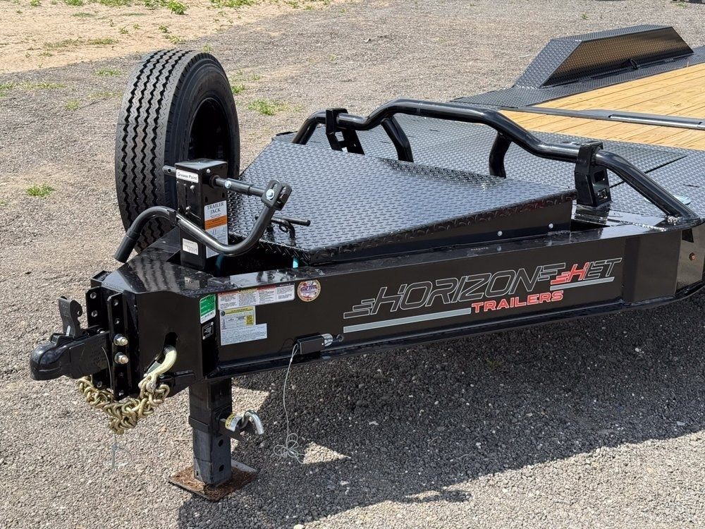 22' Tilt Equipment Trailer Bumper Pull 102" Wide (2) 10K Axles - Equipment Tilt - Stryker Dealership Group