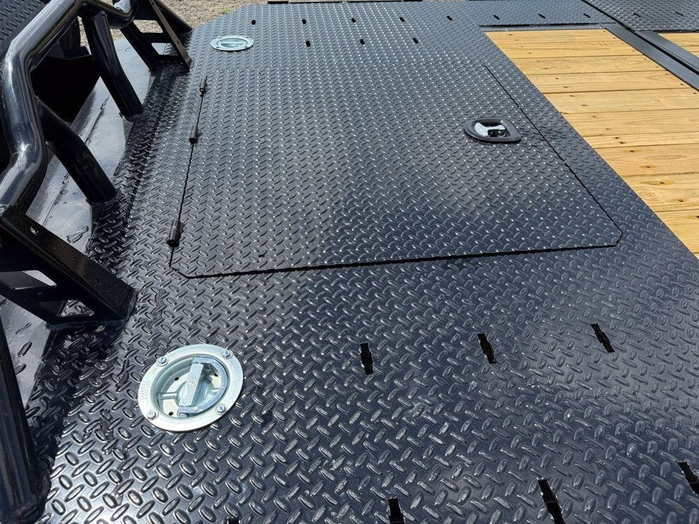 22' Tilt Equipment Trailer Bumper Pull 102" Wide (2) 10K Axles - Equipment Tilt - Stryker Dealership Group