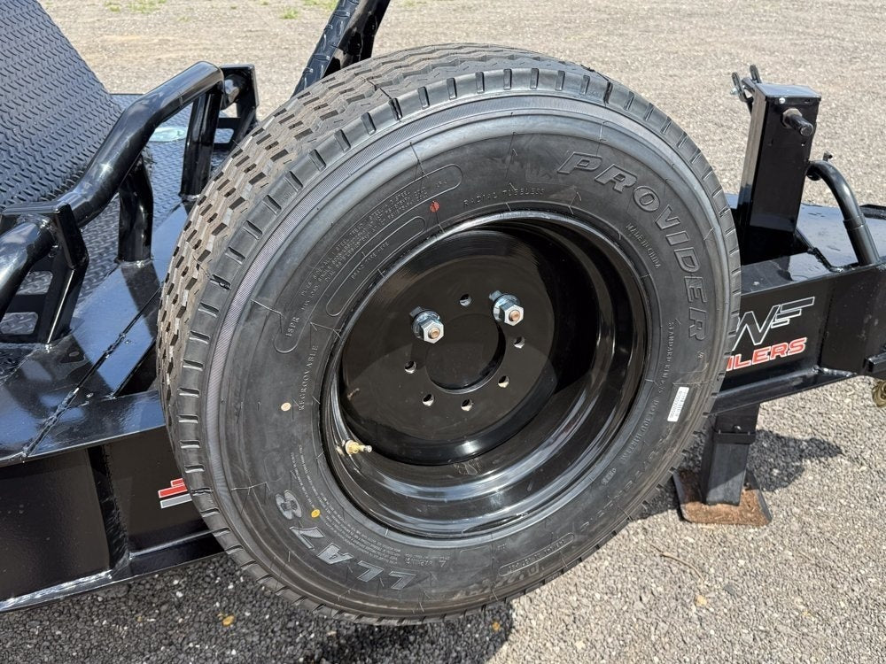 22' Tilt Equipment Trailer Bumper Pull 102" Wide (2) 10K Axles - Equipment Tilt - Stryker Dealership Group