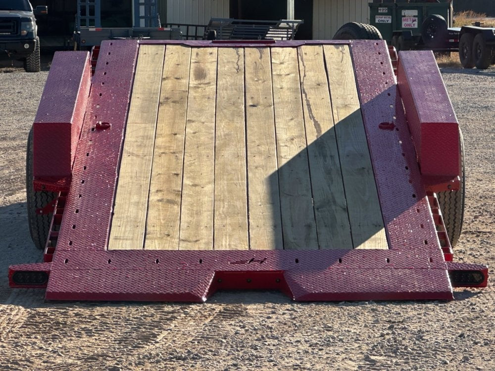 22' Tilt Equipment Trailer Bumper Pull 82" Wide (2) 10K Axles - Equipment Trailers - Stryker Dealership Group