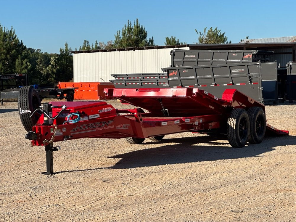 22' Tilt Equipment Trailer Bumper Pull 82" Wide (2) 10K Axles - Equipment Trailers - Stryker Dealership Group