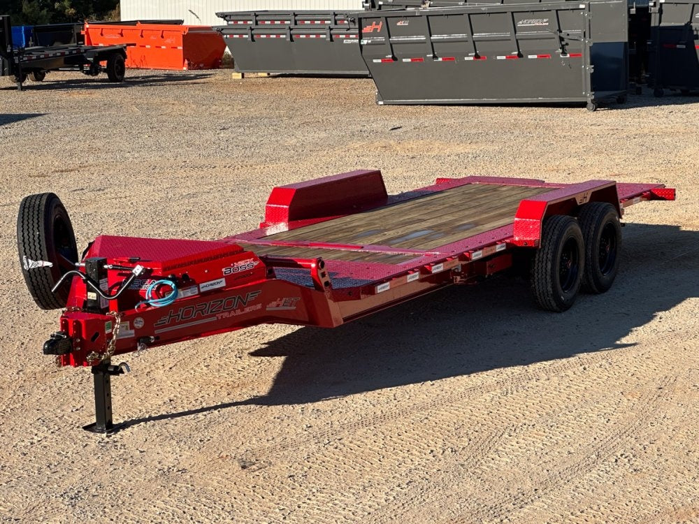 22' Tilt Equipment Trailer Bumper Pull 82" Wide (2) 10K Axles - Equipment Trailers - Stryker Dealership Group