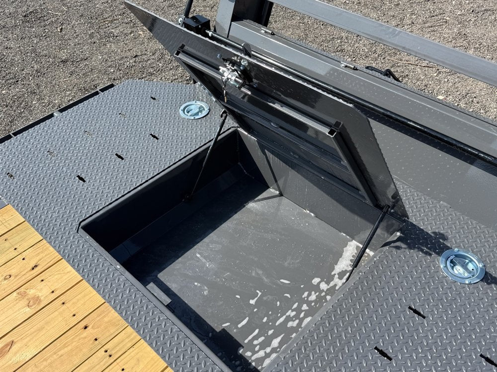 22' Tilt Equipment Trailer Gooseneck 102" Wide (2) 10K Axles - Equipment Tilt - Stryker Dealership Group