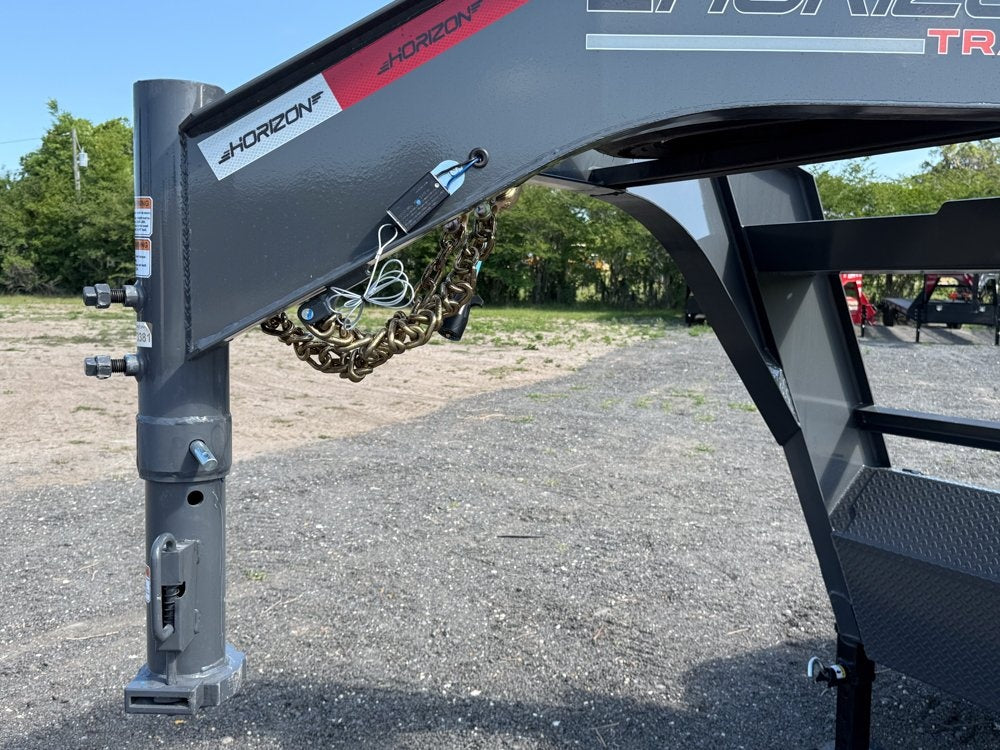 22' Tilt Equipment Trailer Gooseneck 102" Wide (2) 10K Axles - Equipment Tilt - Stryker Dealership Group