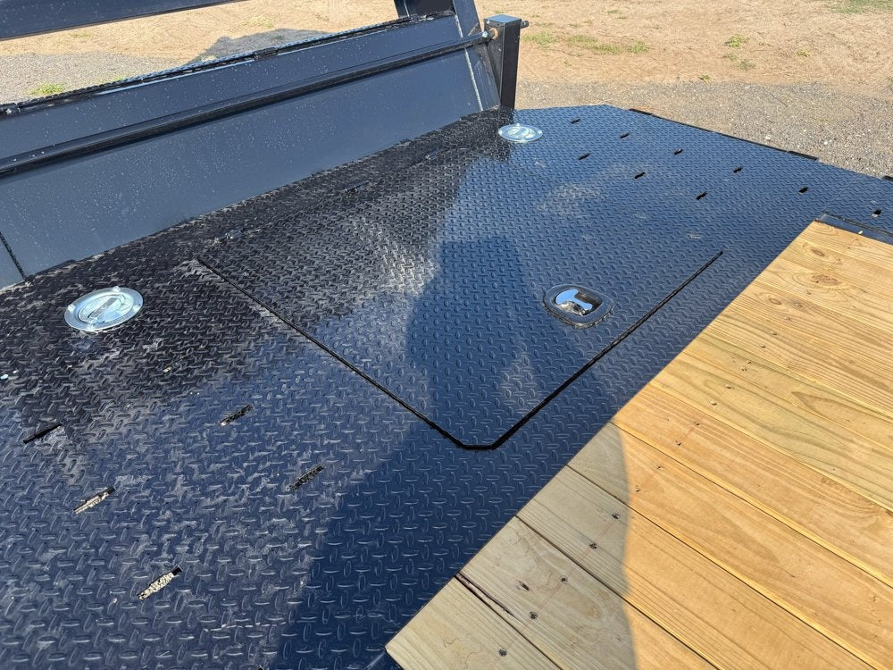 22' Tilt Equipment Trailer Gooseneck 102" Wide (2) 10K Axles - Equipment Tilt - Stryker Dealership Group