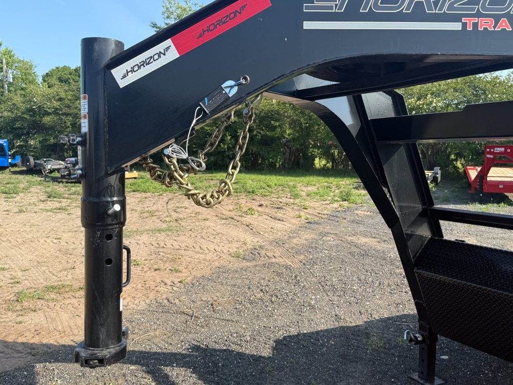 22' Tilt Equipment Trailer Gooseneck 102" Wide (2) 10K Axles - Equipment Tilt - Stryker Dealership Group