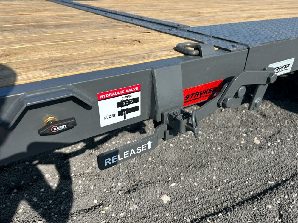 22' Tilt Trailer Drive Over Fenders, 7K Axles - Equipment Tilt - Equipment Trailers - Stryker Dealership Group