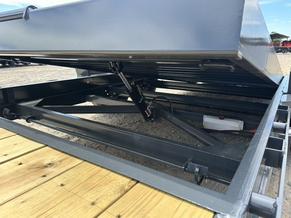 22' Tilt Trailer Lamar (2) 7K Axles 14K GVWR 10K Payload - Equipment Tilt - Stryker Dealership Group