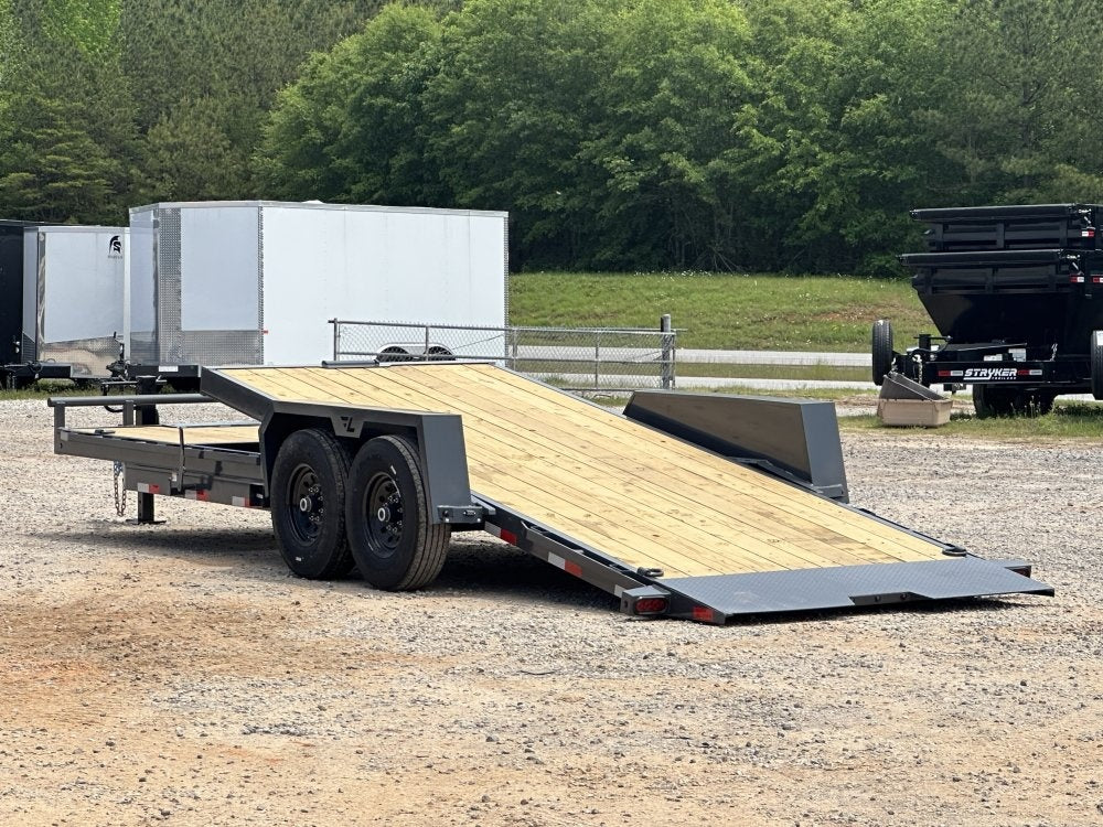 22' Tilt Trailer Lamar (2) 7K Axles 14K GVWR 10K Payload - Equipment Tilt - Stryker Dealership Group