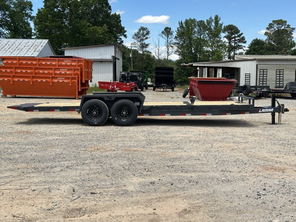 22' Tilt Trailer Lamar (2) 7K Axles 14K GVWR 10K Payload - Equipment Tilt - Stryker Dealership Group