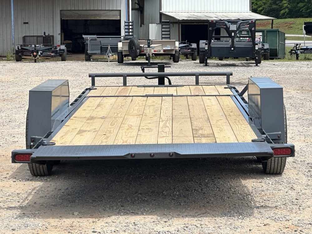 22' Tilt Trailer Lamar (2) 7K Axles 14K GVWR 10K Payload - Equipment Tilt - Stryker Dealership Group