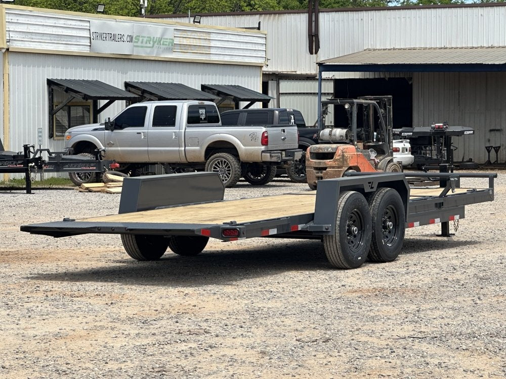 22' Tilt Trailer Lamar (2) 7K Axles 14K GVWR 10K Payload - Equipment Tilt - Stryker Dealership Group