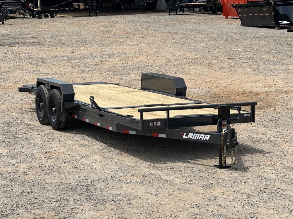 22' Tilt Trailer Lamar (2) 7K Axles 14K GVWR 10K Payload - Equipment Tilt - Stryker Dealership Group