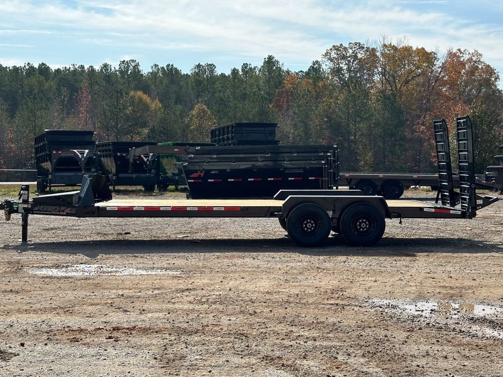 22' x 83" EHZ BP EQUIPMENT TRAILER (2) 7K Axles, Mega Ramps, 14 Ply Tires - Equipment Trailers - Stryker Dealership Group