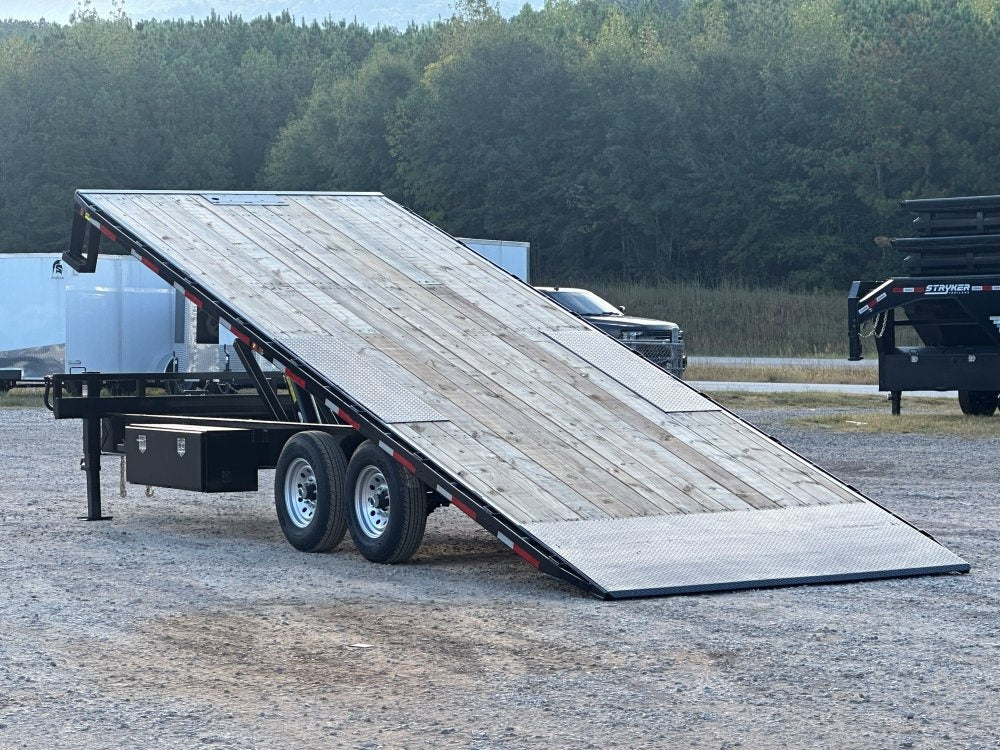 24' Bumper Pull Tilt Deckover Trailer - 7k Axles - Tilt Trailers - Stryker Dealership Group