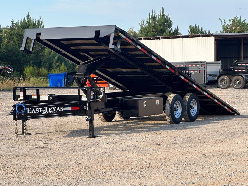 24' Bumper Pull Tilt Deckover Trailer - 7k Axles - Tilt Trailers - Stryker Dealership Group