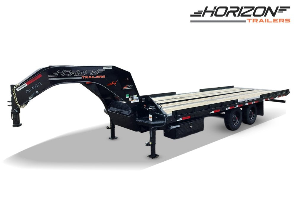 24' CFT Gooseneck Full Tilt Container Trailer, 10K Axles - Container Tilt - Container Tilt - Stryker Dealership Group