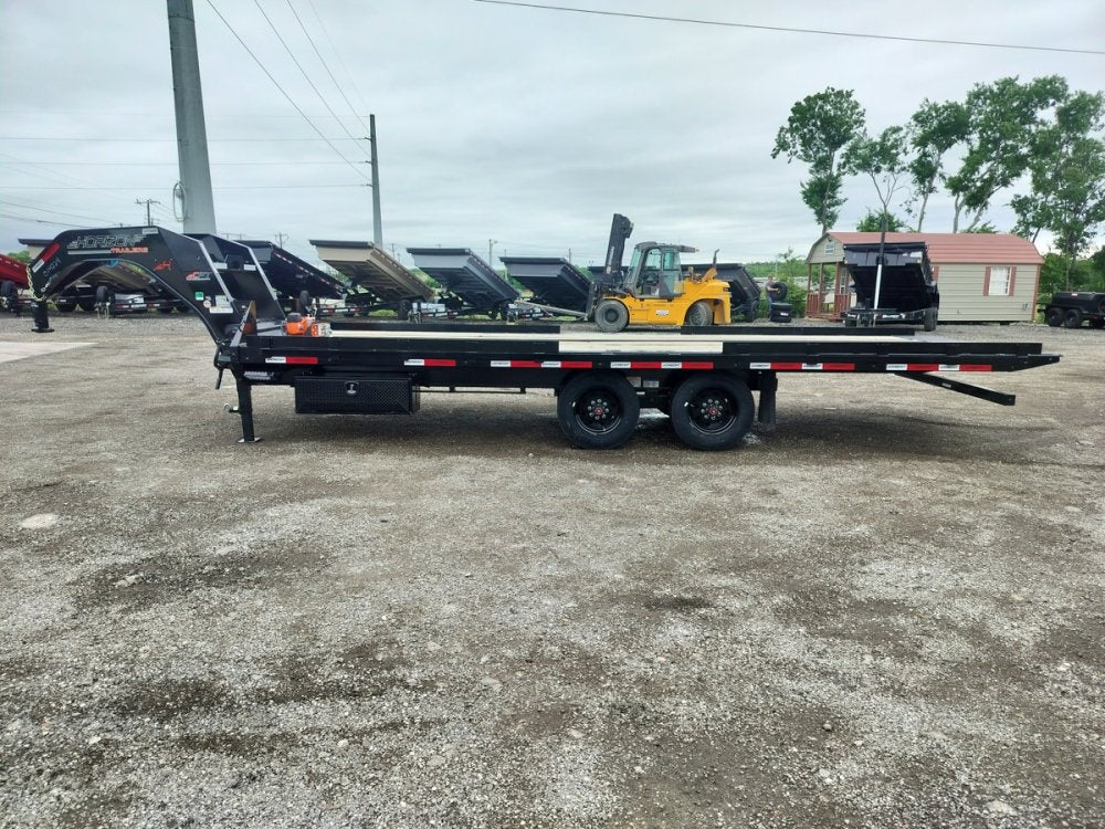 24' CFT Gooseneck Full Tilt Container Trailer, 10K Axles - Container Tilt - Container Tilt - Stryker Dealership Group