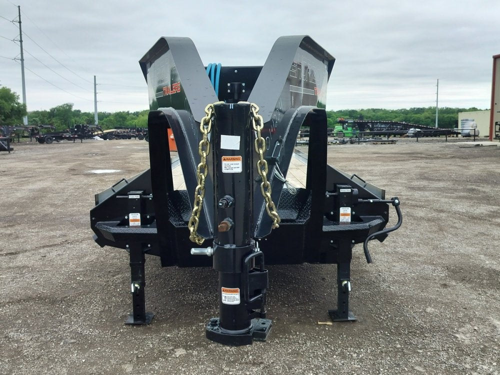 24' CFT Gooseneck Full Tilt Container Trailer, 10K Axles - Container Tilt - Container Tilt - Stryker Dealership Group