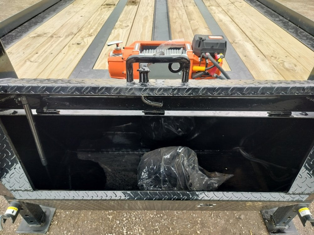 24' CFT Gooseneck Full Tilt Container Trailer, 10K Axles - Container Tilt - Container Tilt - Stryker Dealership Group