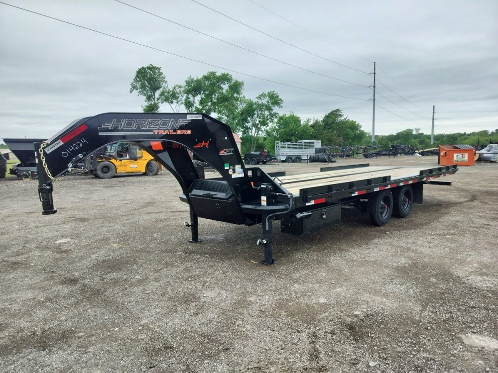 24' CFT Gooseneck Full Tilt Container Trailer, 10K Axles - Container Tilt - Container Tilt - Stryker Dealership Group