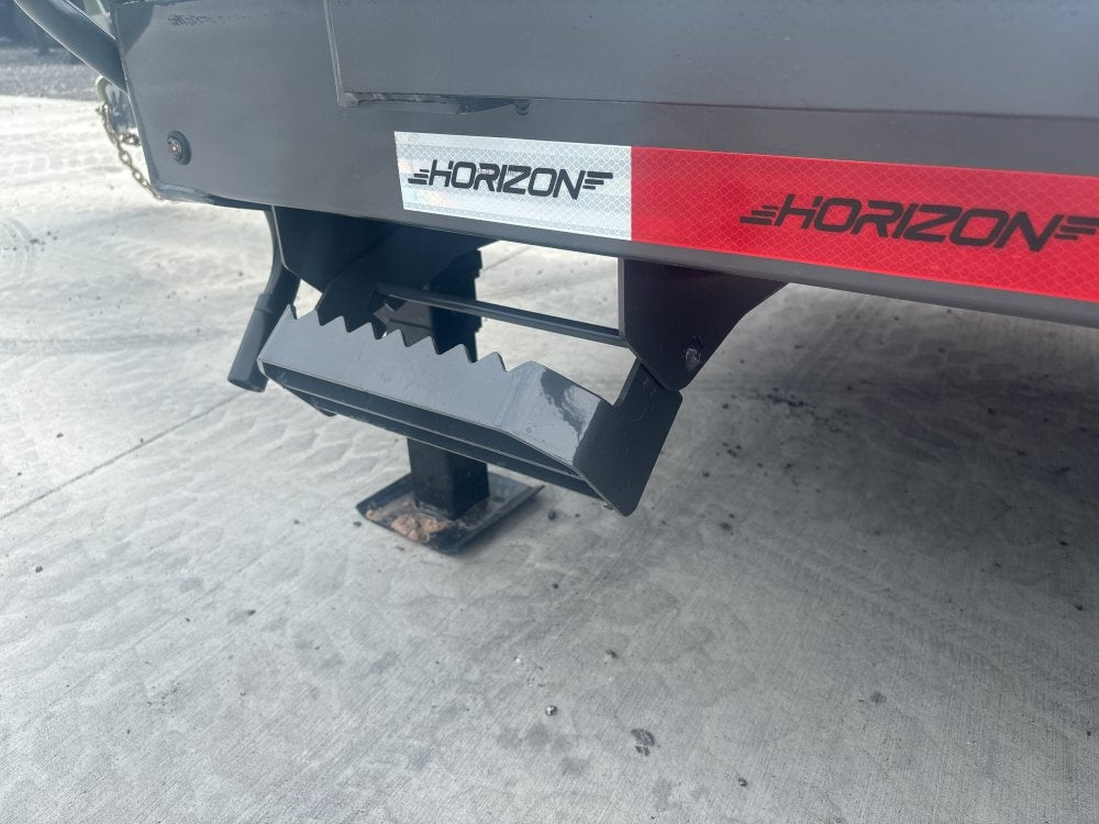 24' FHZSS Pintle Hitch Deckover (2) 10K Axles Super Single 18 Ply Tires Mega Ramps - Pintle Hitch Deckover/DO 10K MR SS - Stryker Dealership Group