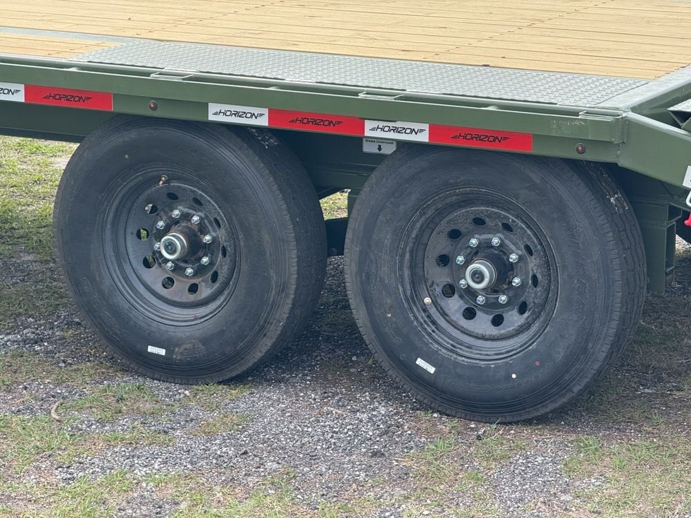 24' FTZ GN Deckover (2) 7K Axles - Mountain Ramps - Super Single Deckover/DO 7K MR - Stryker Dealership Group