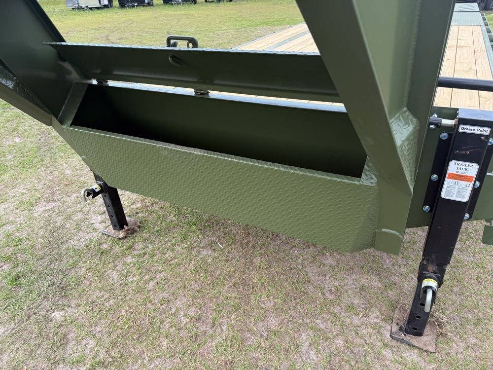 24' FTZ GN Deckover (2) 7K Axles - Mountain Ramps - Super Single Deckover/DO 7K MR - Stryker Dealership Group