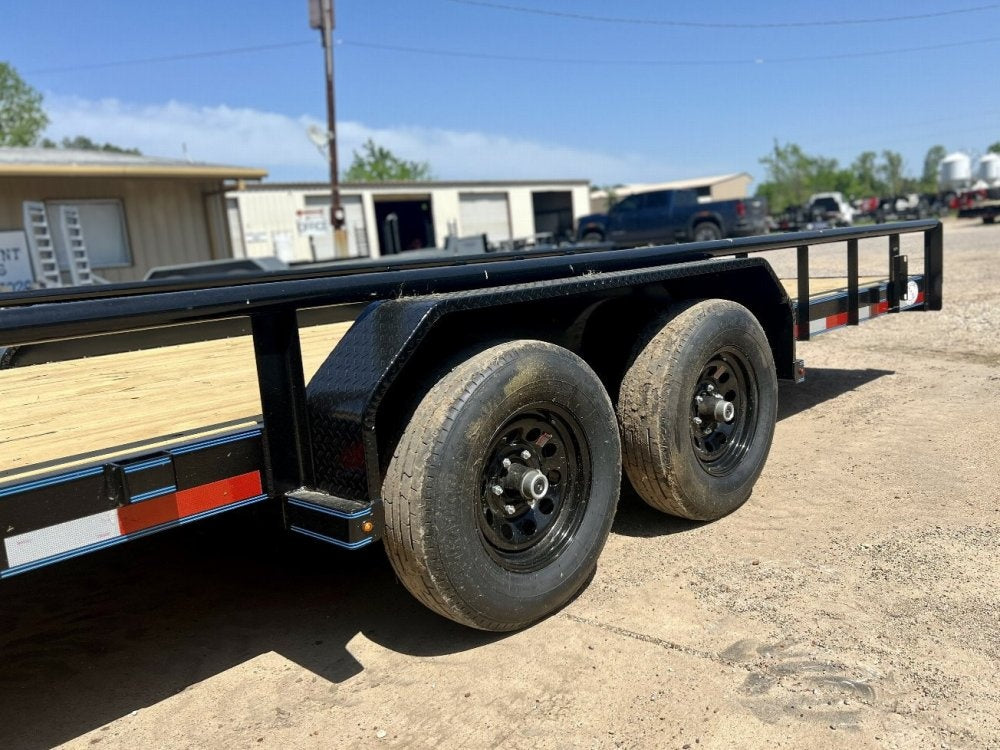 24' Gooseneck Heavy Pipe Rail Equipment Trailer - 6K Axles - Slide In Ramps - Pipe Top Rail - Stryker Dealership Group