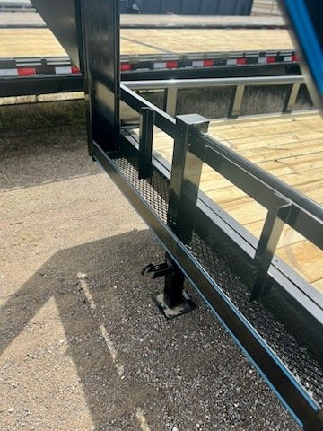 24' Gooseneck Heavy Pipe Rail Equipment Trailer - 6K Axles - Slide In Ramps - Pipe Top Rail - Stryker Dealership Group