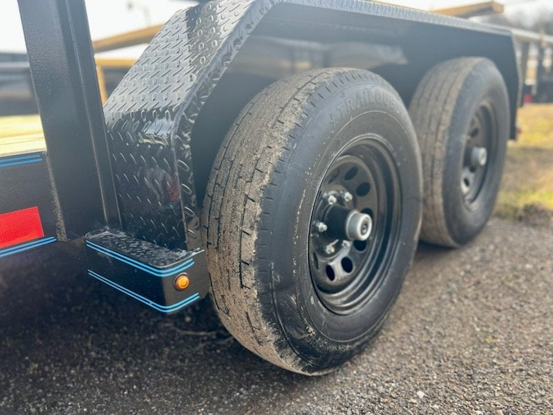 24' Gooseneck Heavy Pipe Rail Equipment Trailer - 6K Axles - Slide In Ramps - Pipe Top Rail - Stryker Dealership Group