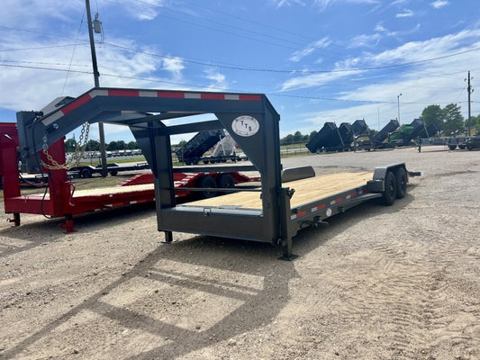 24' Gooseneck Tilt Trailer 6k Axles - Equipment Tilt - Stryker Dealership Group