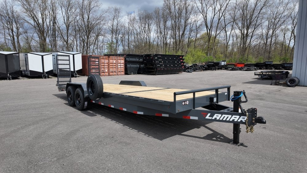 24' H8 Bumper Pull 8K Axles 2' Dovetail - Equipment Trailers - Stryker Dealership Group