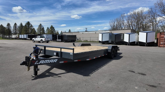 24' H8 Bumper Pull Mega Ramps 7K Axles - Equipment Trailers - Stryker Dealership Group