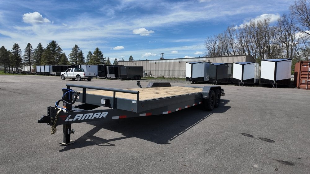 24' H8 Bumper Pull Mega Ramps 7K Axles - Equipment Trailers - Stryker Dealership Group