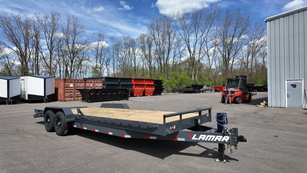 24' H8 Bumper Pull Mega Ramps 7K Axles - Equipment Trailers - Stryker Dealership Group
