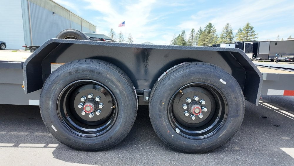24' H8 Bumper Pull Mega Ramps 8K Axles - Equipment Trailers - Stryker Dealership Group
