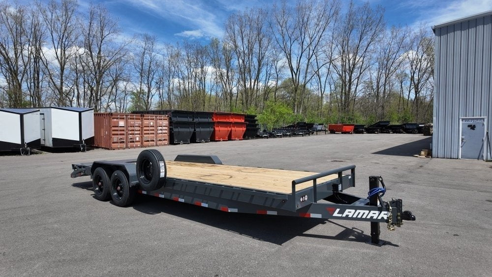 24' H8 Bumper Pull Mega Ramps 8K Axles - Equipment Trailers - Stryker Dealership Group